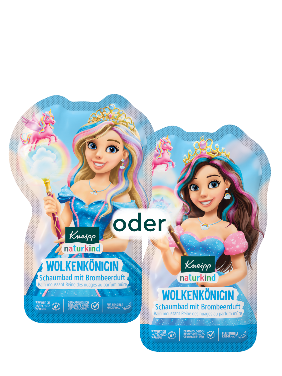 naturkind Schaumbad Wolkenk&ouml;nigin - Vorderansicht