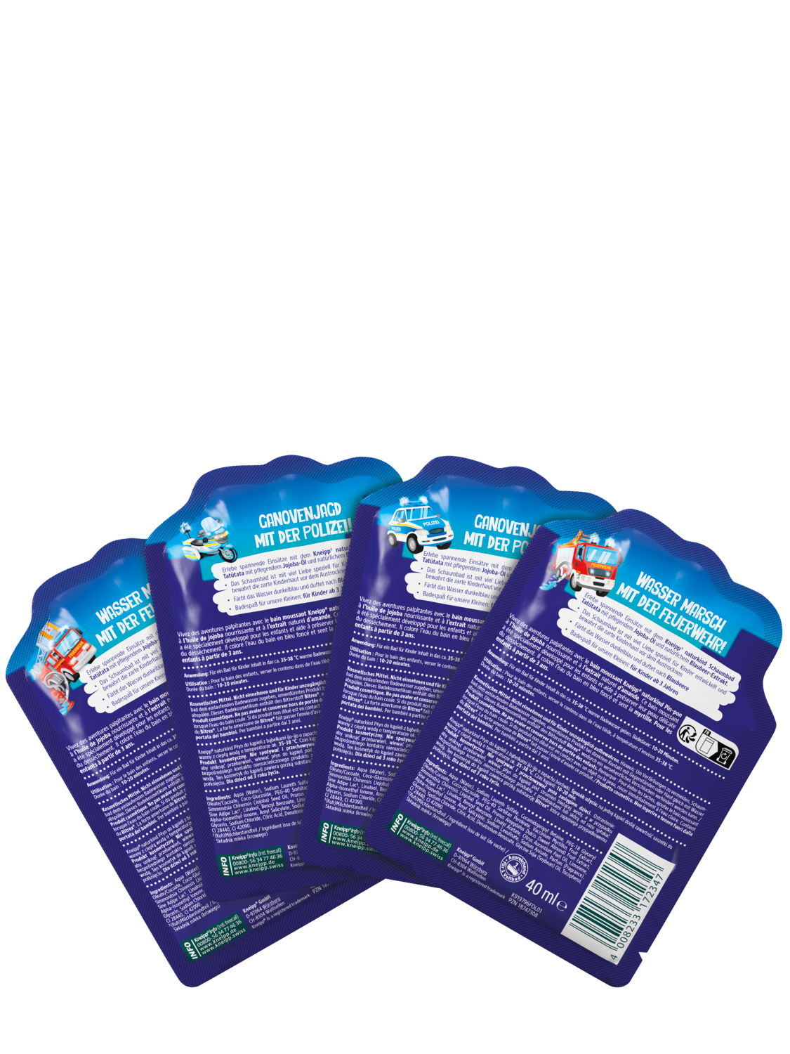 Naturkind Schaumbad Tat&uuml;tata - R&uuml;ckansicht