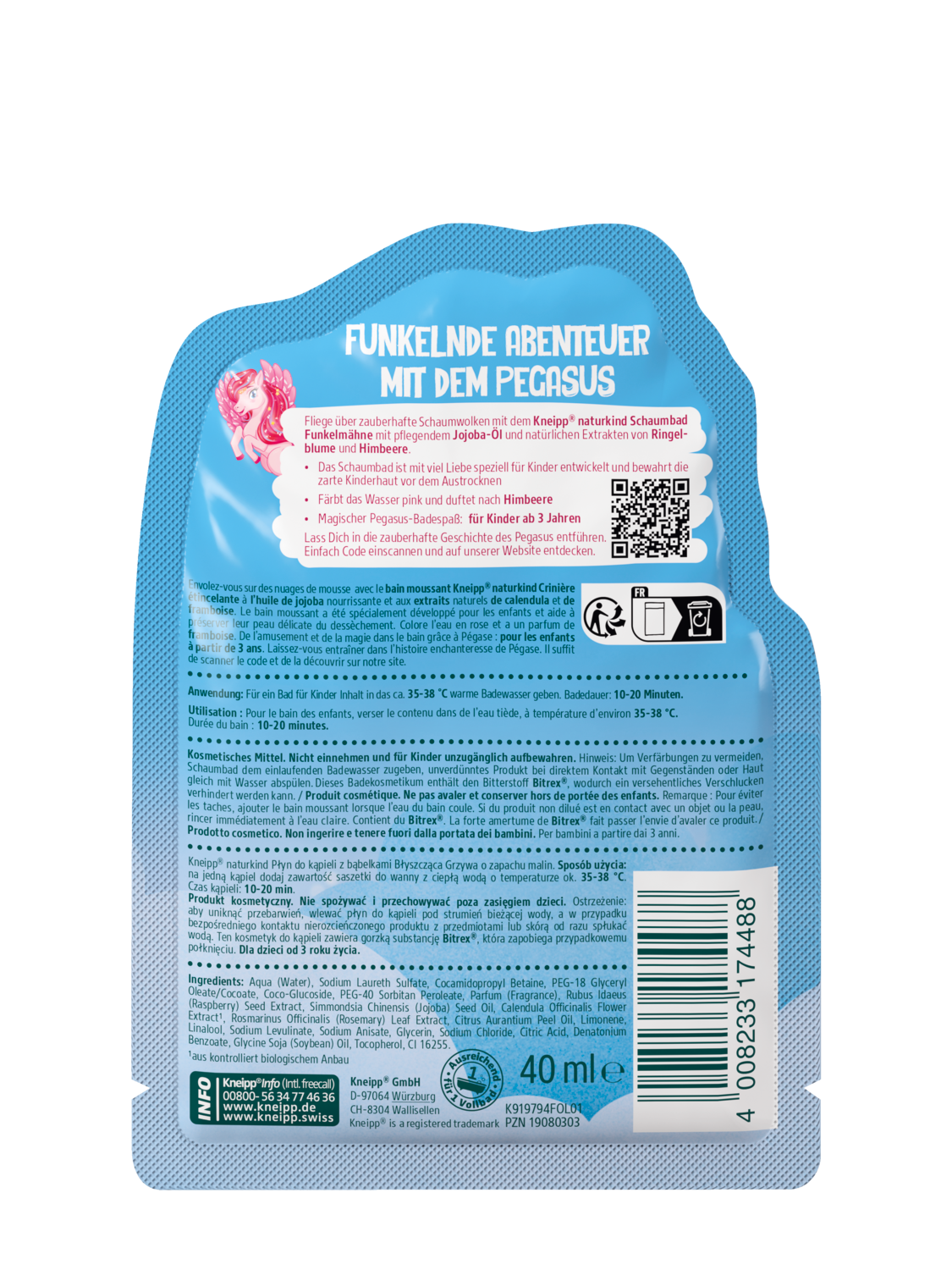 Naturkind Schaumbad Funkelm&auml;hne - product.imageview.details