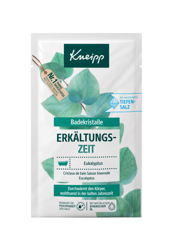 Badekristalle Erkältungszeit