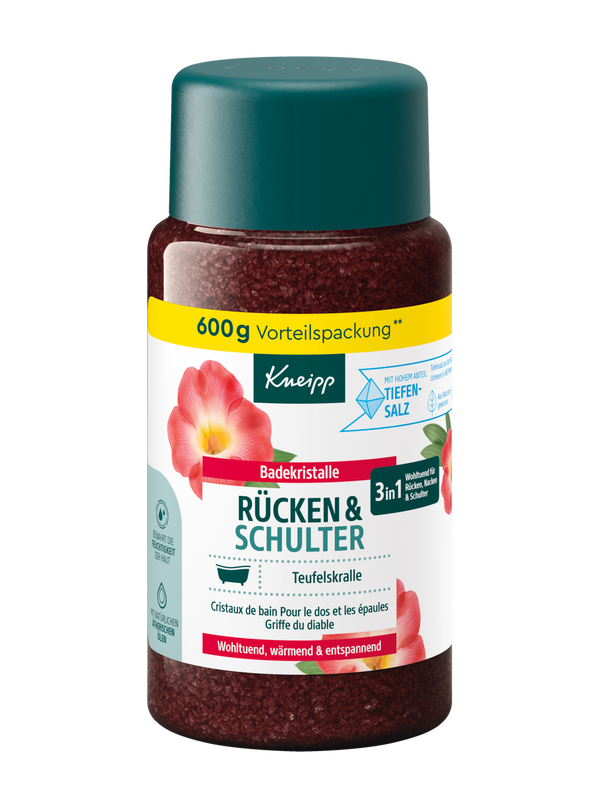 Badekristalle Rücken + Schulter