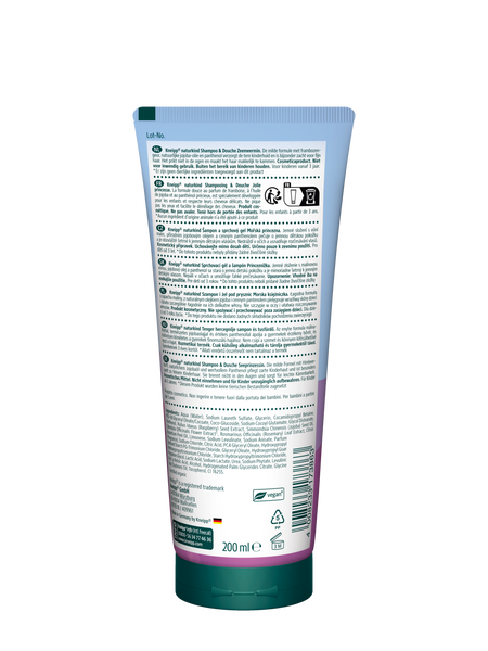 Naturkind Shampoo & Dusche Seeprinzessin - Rückansicht