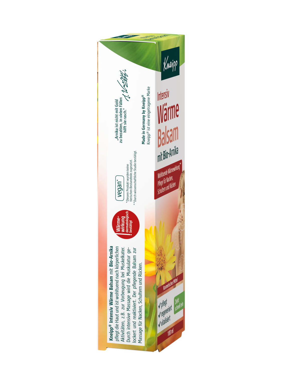 W&auml;rmebalsam mit Arnika - Rechte Ansicht