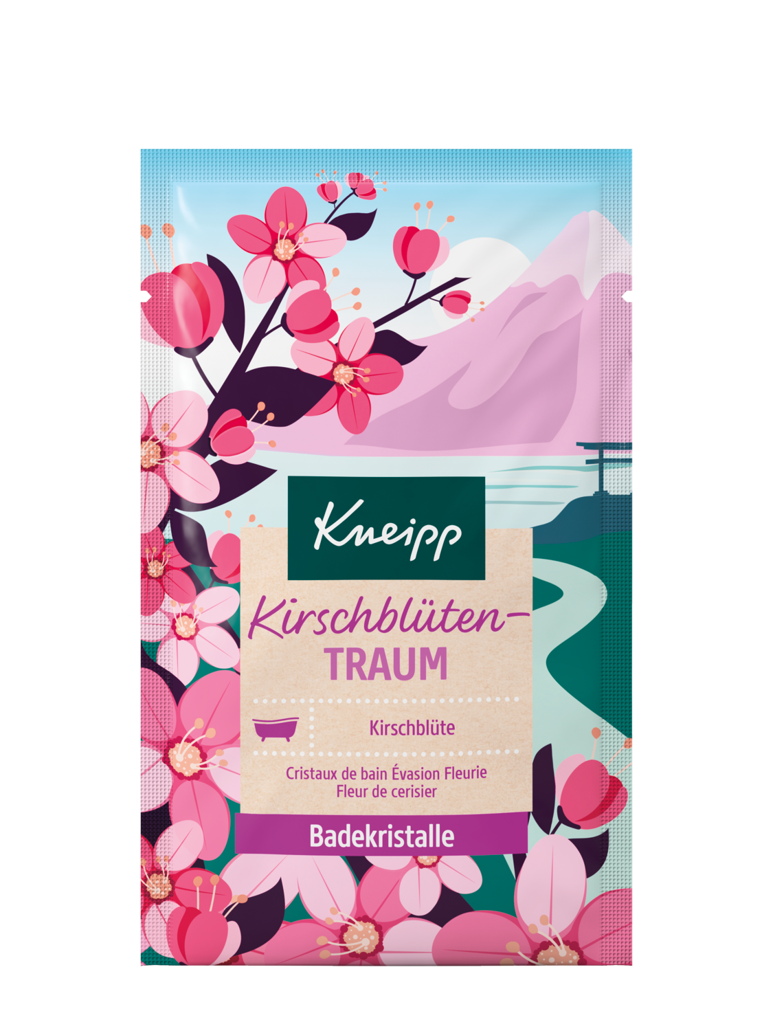 Kneipp Badekristalle Kirschbl&uuml;tentraum - Vorderansicht