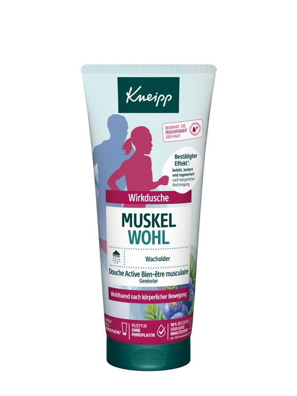 Wirkdusche Muskel Wohl