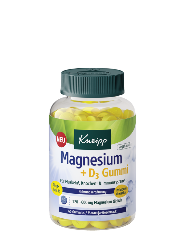 Magnesium + D3 Gummies