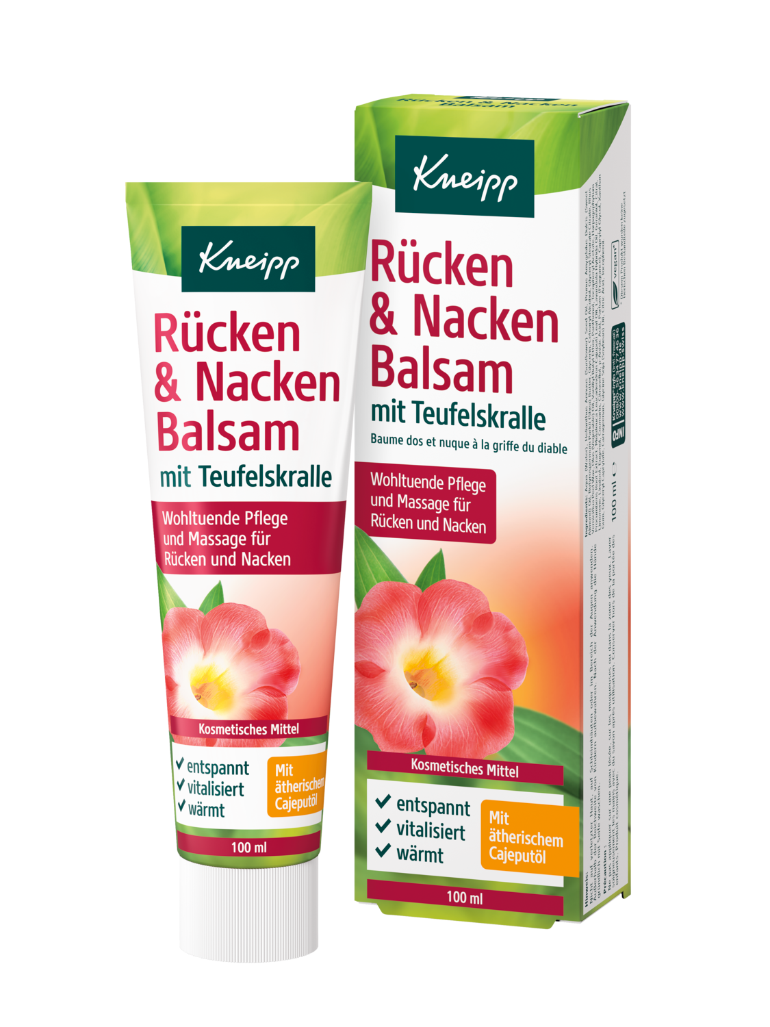 R&uuml;cken & Nacken Balsam - Vorderansicht