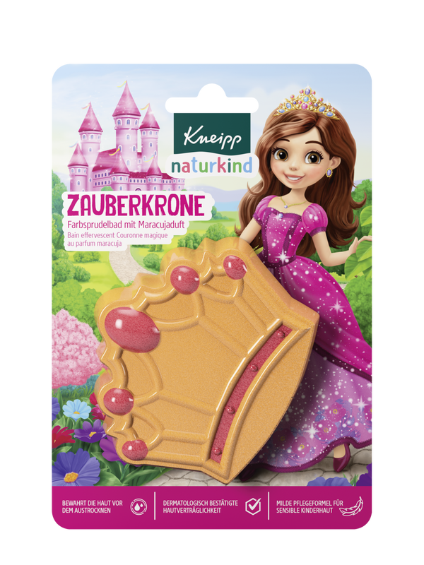 Naturkind Farbsprudelbad Zauberkrone