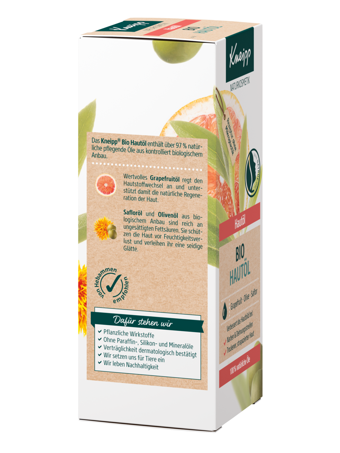 Bio Haut&ouml;l - Rechte Ansicht