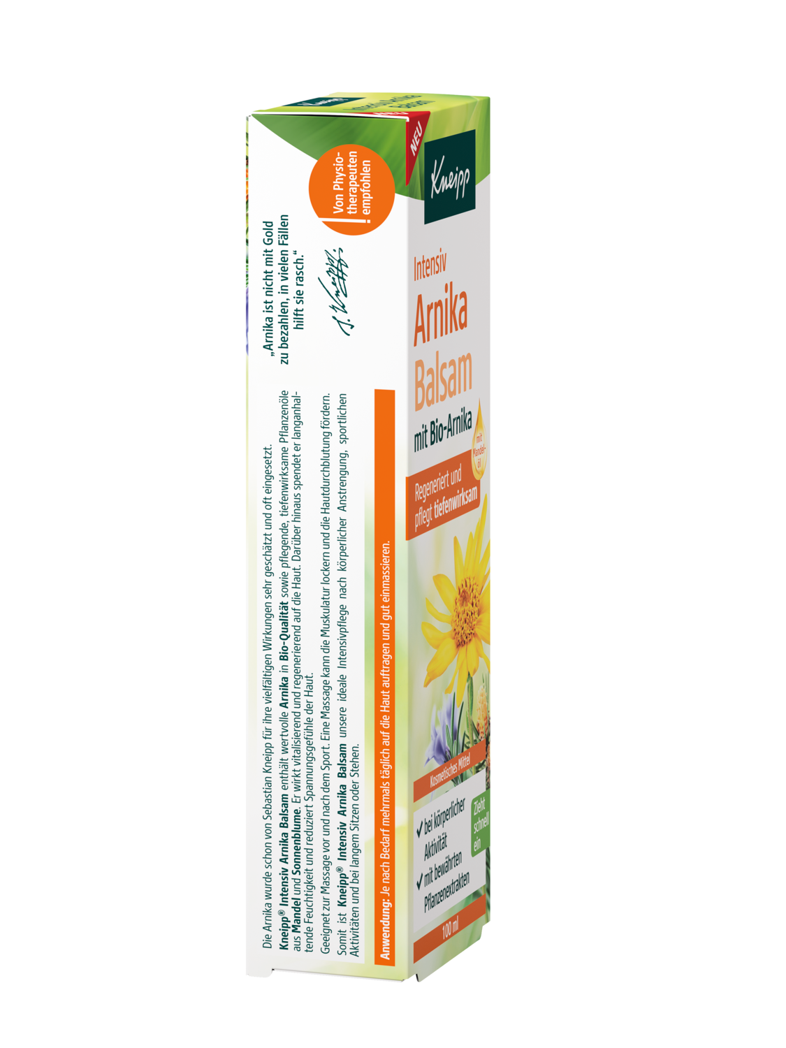 Intensiv Arnika Balsam - Rechte Ansicht