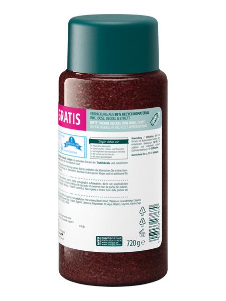 Badekristalle Rücken & Schulter - Rückansicht