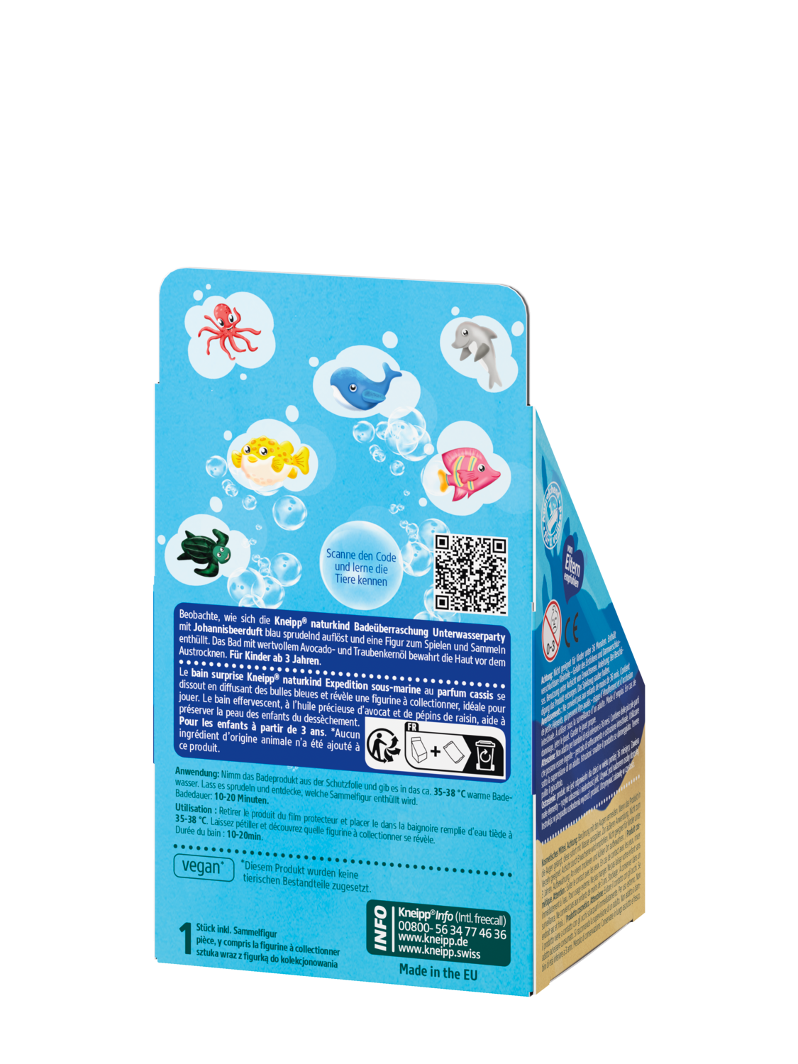 Naturkind Bade&uuml;berraschung Unterwasser Party - R&uuml;ckansicht