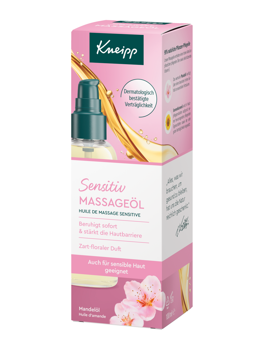 Kneipp Massage&ouml;l Sensitiv 100ml - product.imageview.additional-2