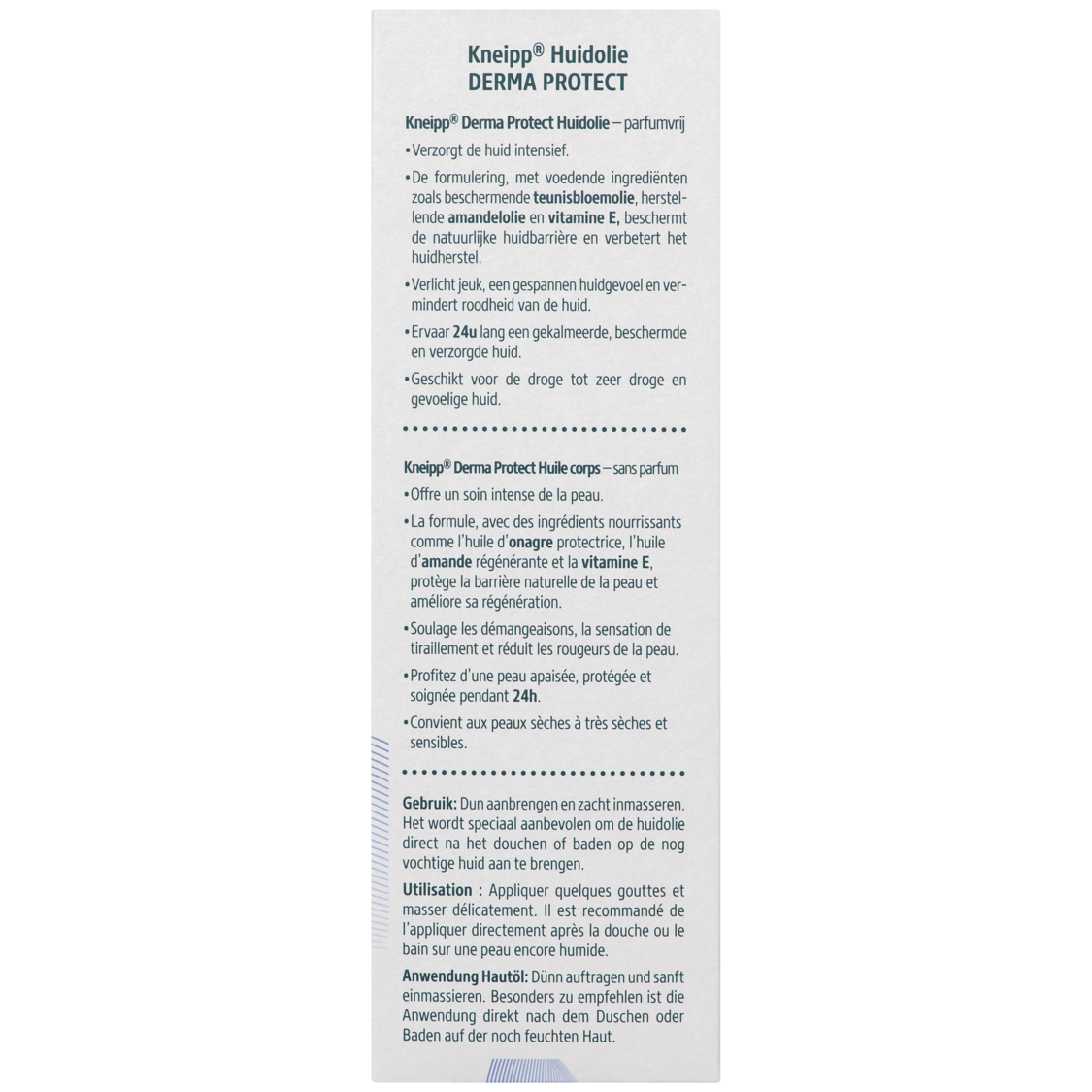 Haut&ouml;l Derma Protect - R&uuml;ckansicht