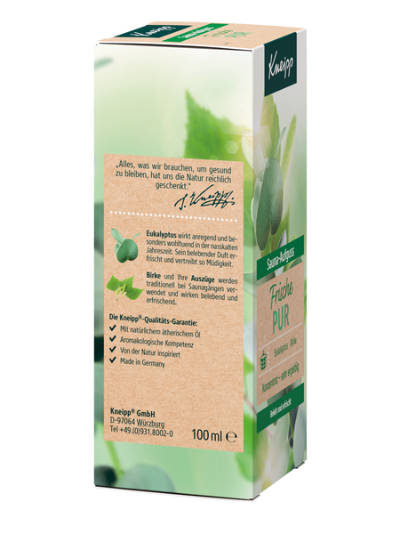 Sauna-Aufguss Frische Pur - Rechte Ansicht