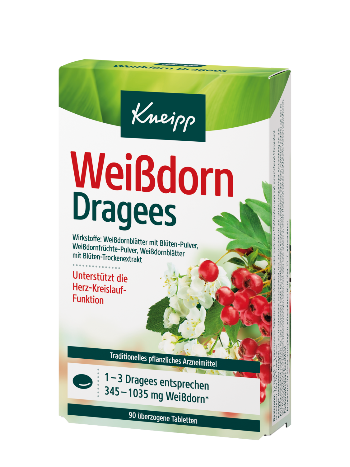 Kneipp Wei&szlig;dorn Dragees - Vorderansicht