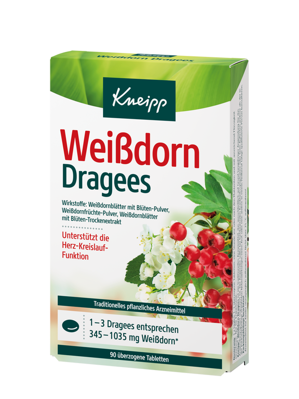 Kneipp Weißdorn Dragees