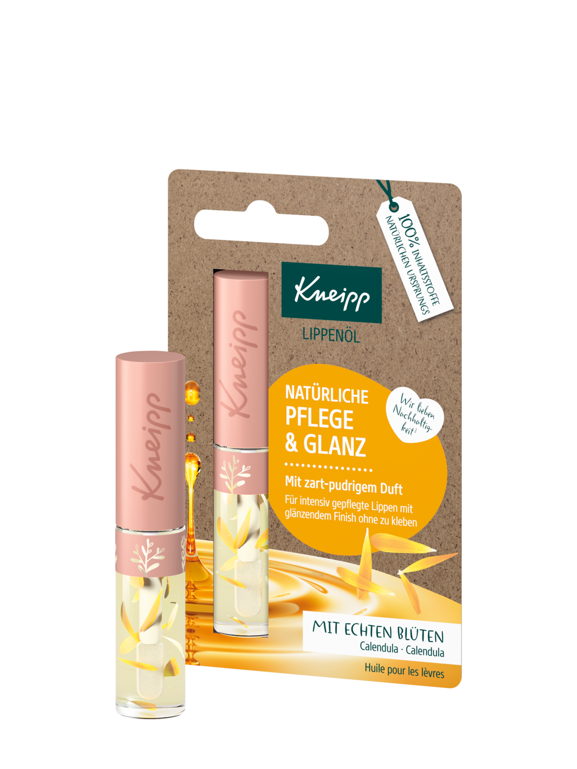 Lippen&ouml;l Calendula - Vorderansicht