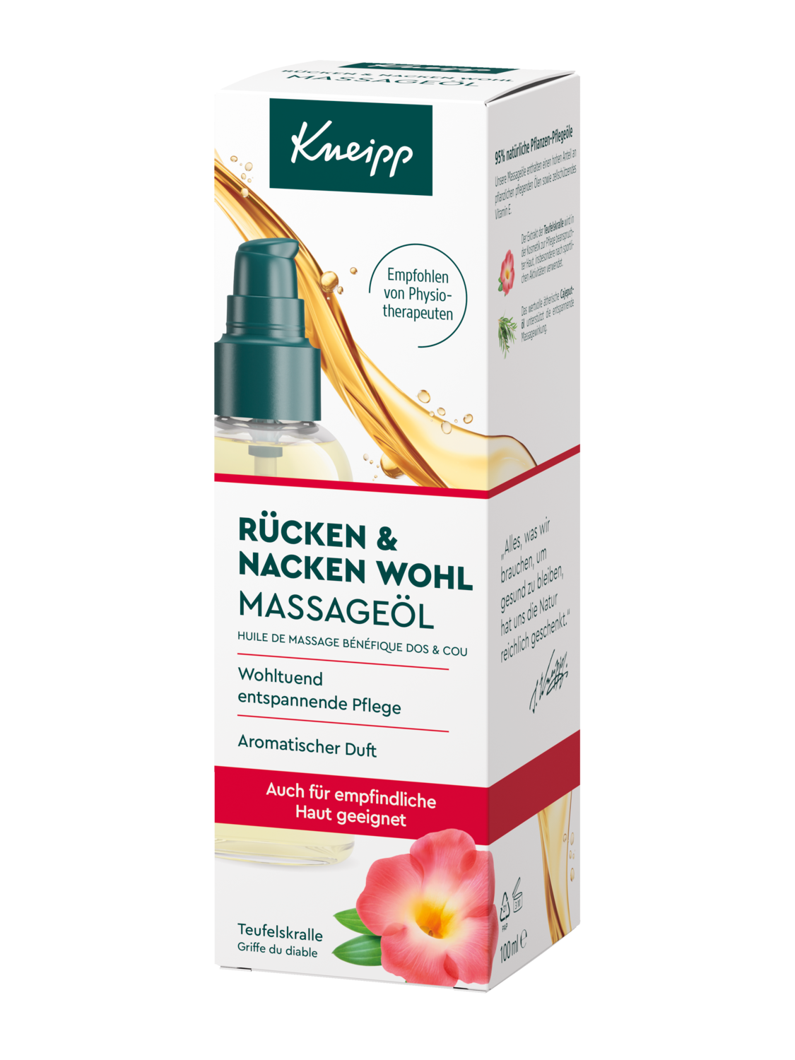 Kneipp Massage&ouml;l R&uuml;cken und Nacken Wohl 100ml - product.imageview.additional-2