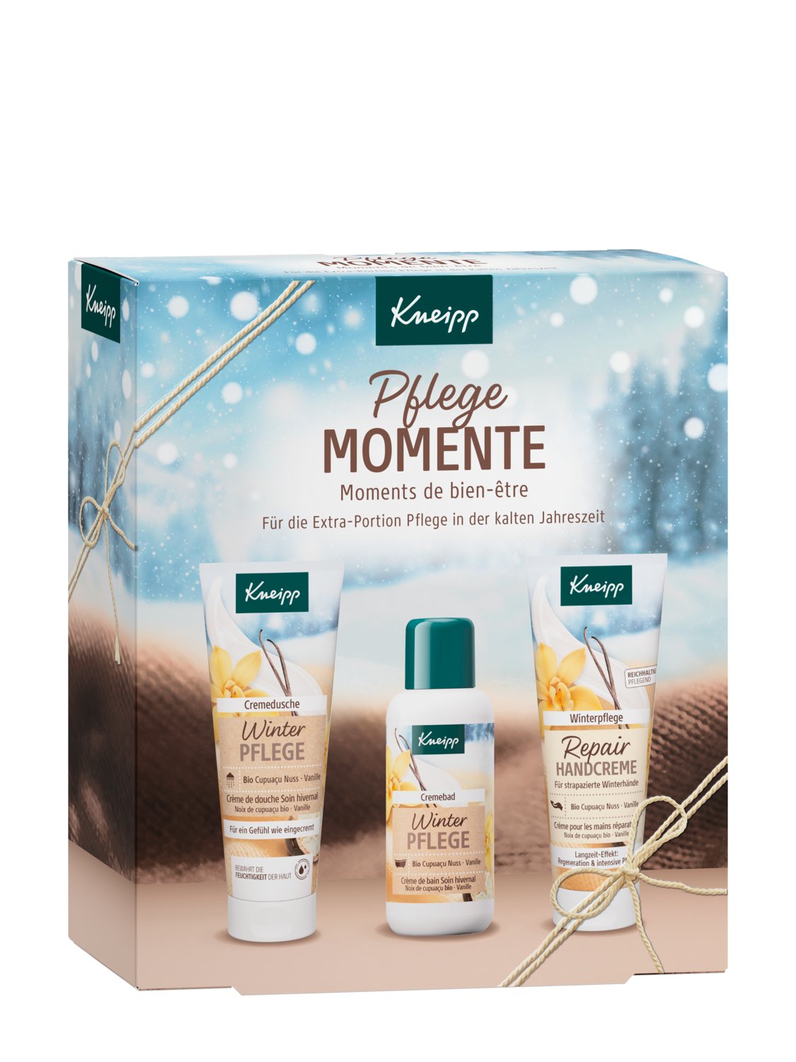 Kneipp Gechenkpackung Pflegemomente - Vorderansicht
