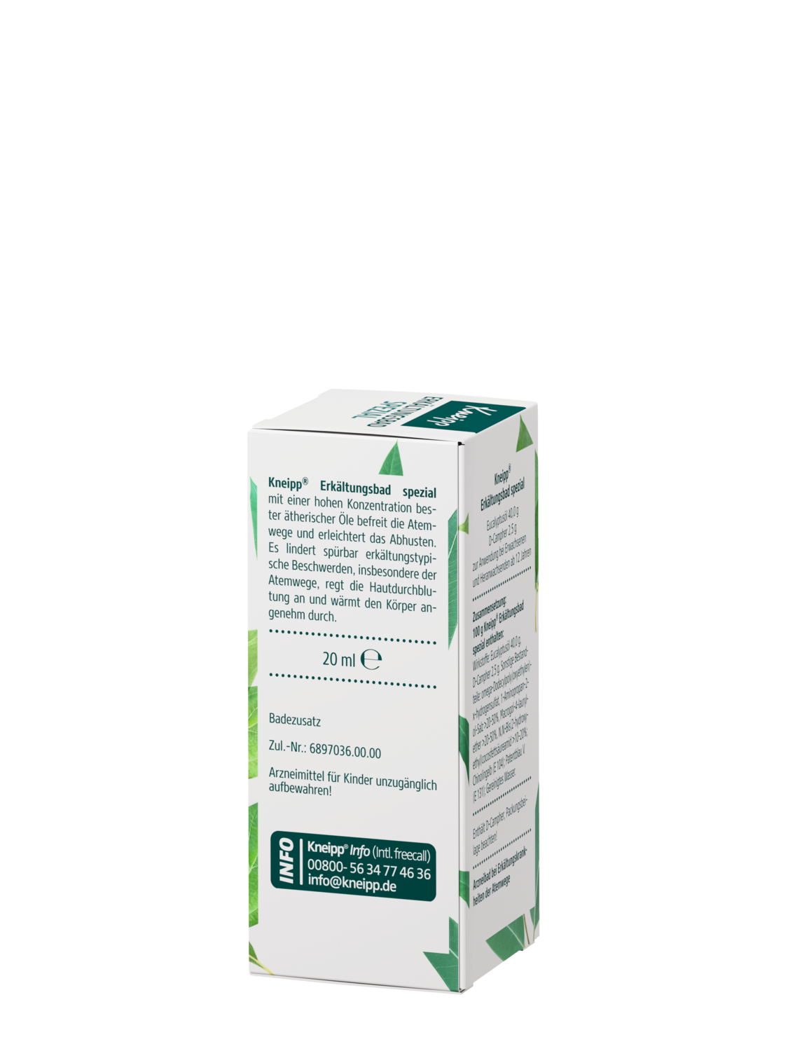 Kneipp Erk&auml;ltungsbad spezial - Linke Ansicht