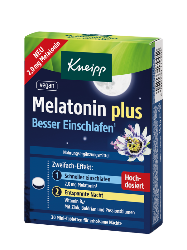 Melatonin plus - besser einschlafen