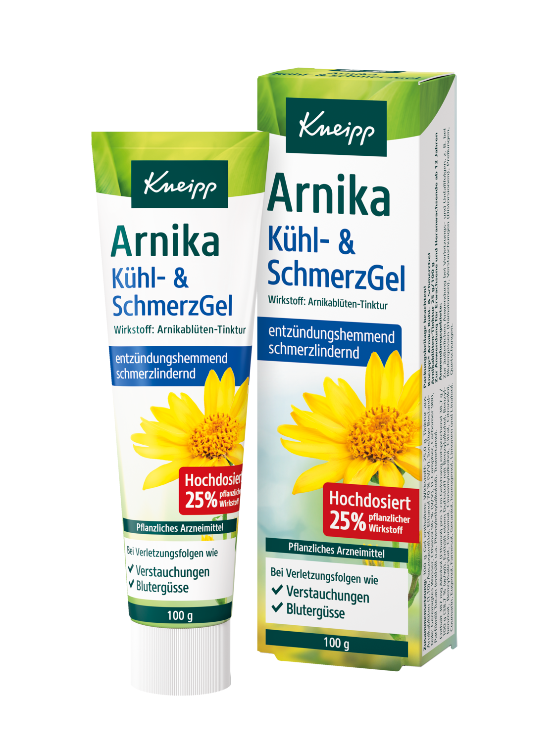Kneipp Arnika K&uuml;hl- und Schmerz Gel - Vorderansicht