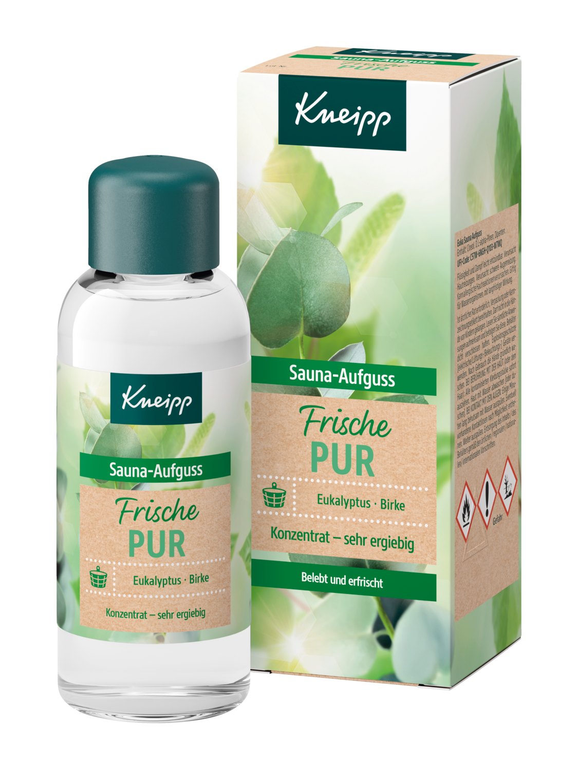 Kneipp Sauna-Aufguss Frische Pur 100ml - Vorderansicht