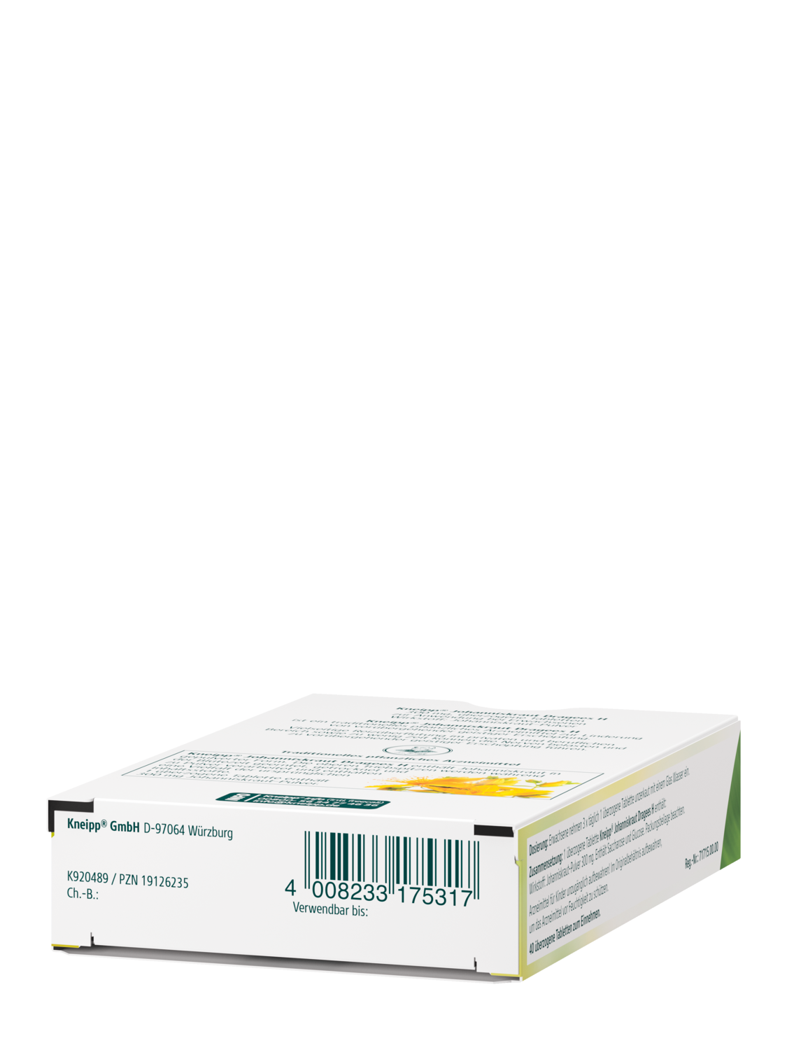 Kneipp Kneipp Johannniskraut Dragees H - product.imageview.bottom
