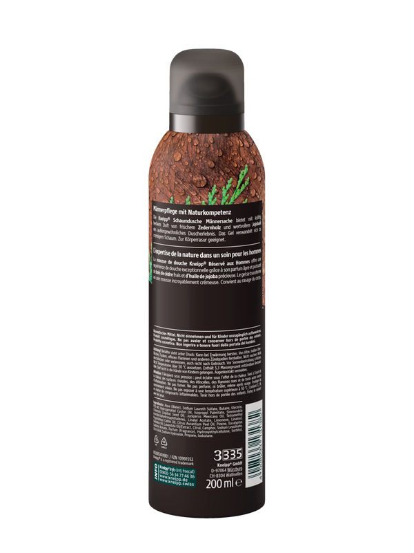 Schaum-Dusche M&auml;nnersache