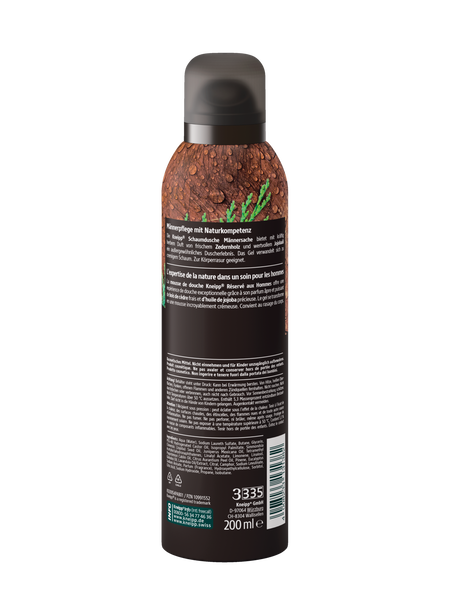 Schaum-Dusche Männersache - Rückansicht