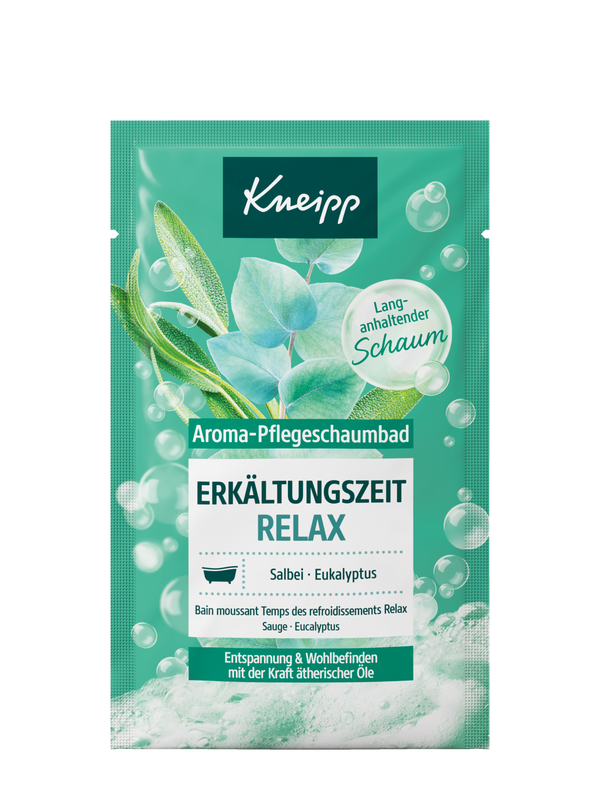 Aroma-Pflegeschaumbad Erkältungszeit Relax