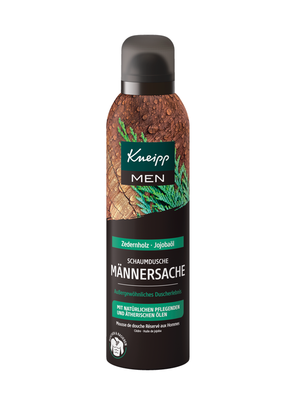 Schaum-Dusche Männersache