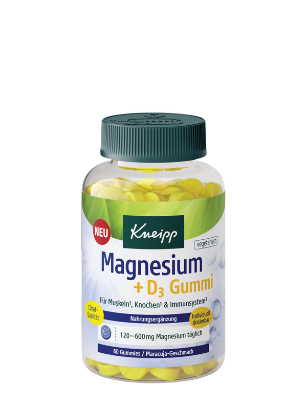 Magnesium + D3 Gummies
