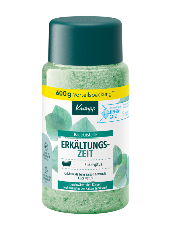 Badekristalle Erkältungszeit