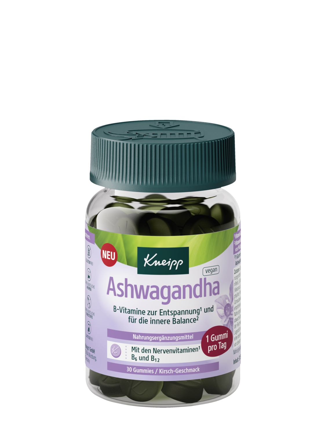 Kneipp Ashwagandha Gummies - Vorderansicht