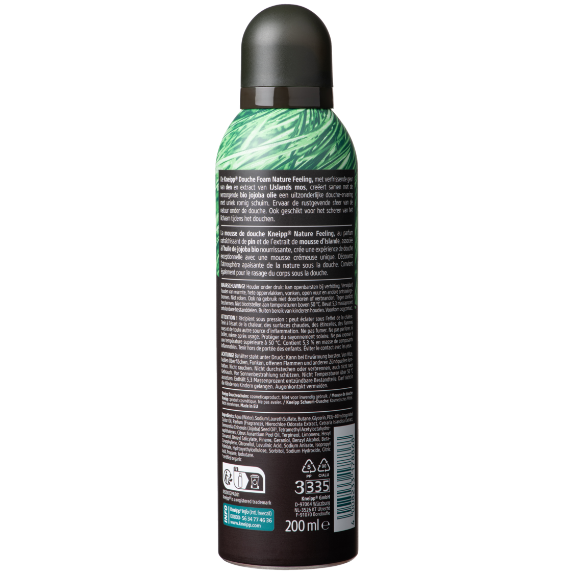 Schaum-Dusche Nature Feeling - R&uuml;ckansicht