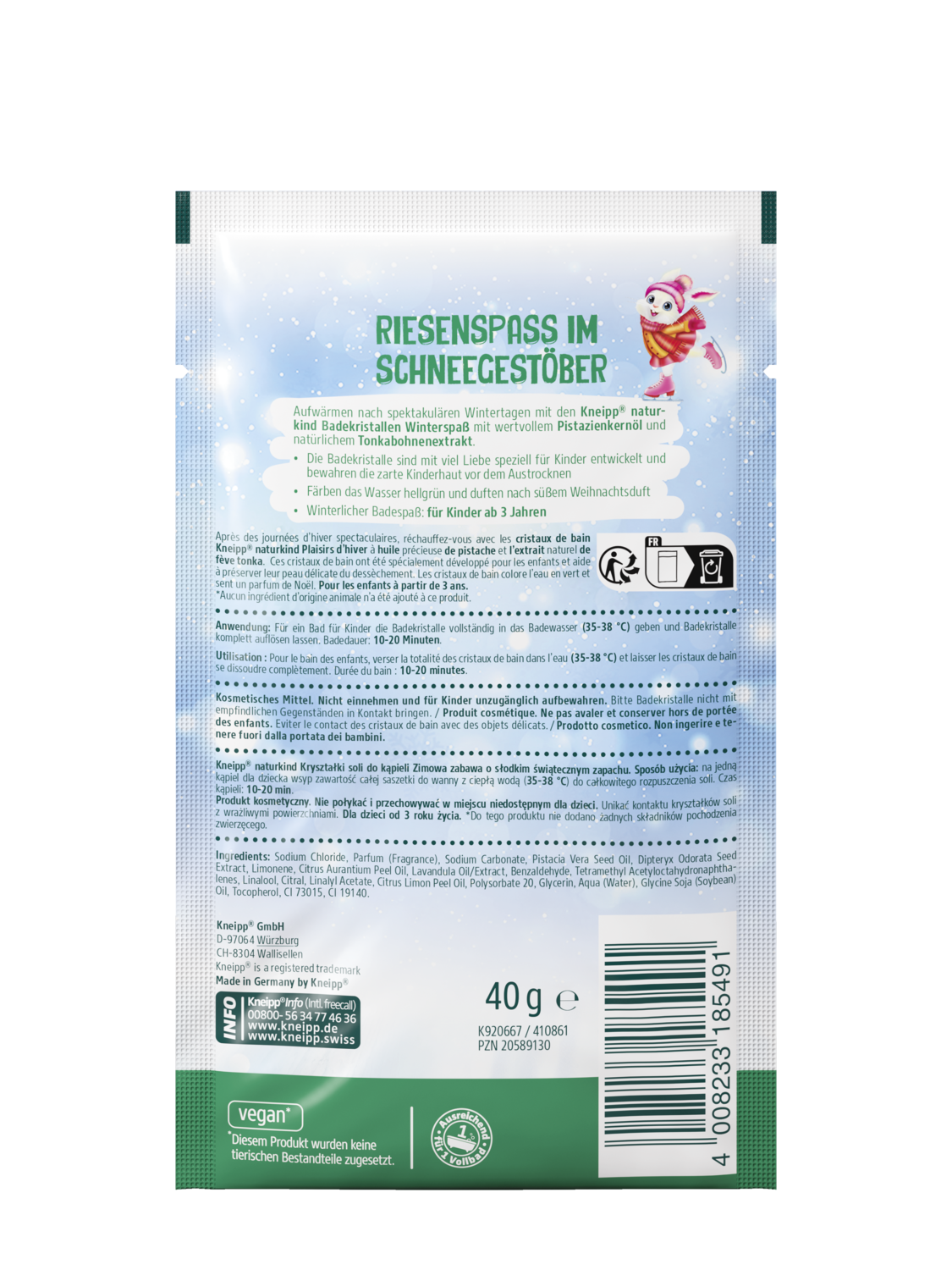Kneipp naturkind Badekristalle Winterspa&szlig; - product.imageview.details
