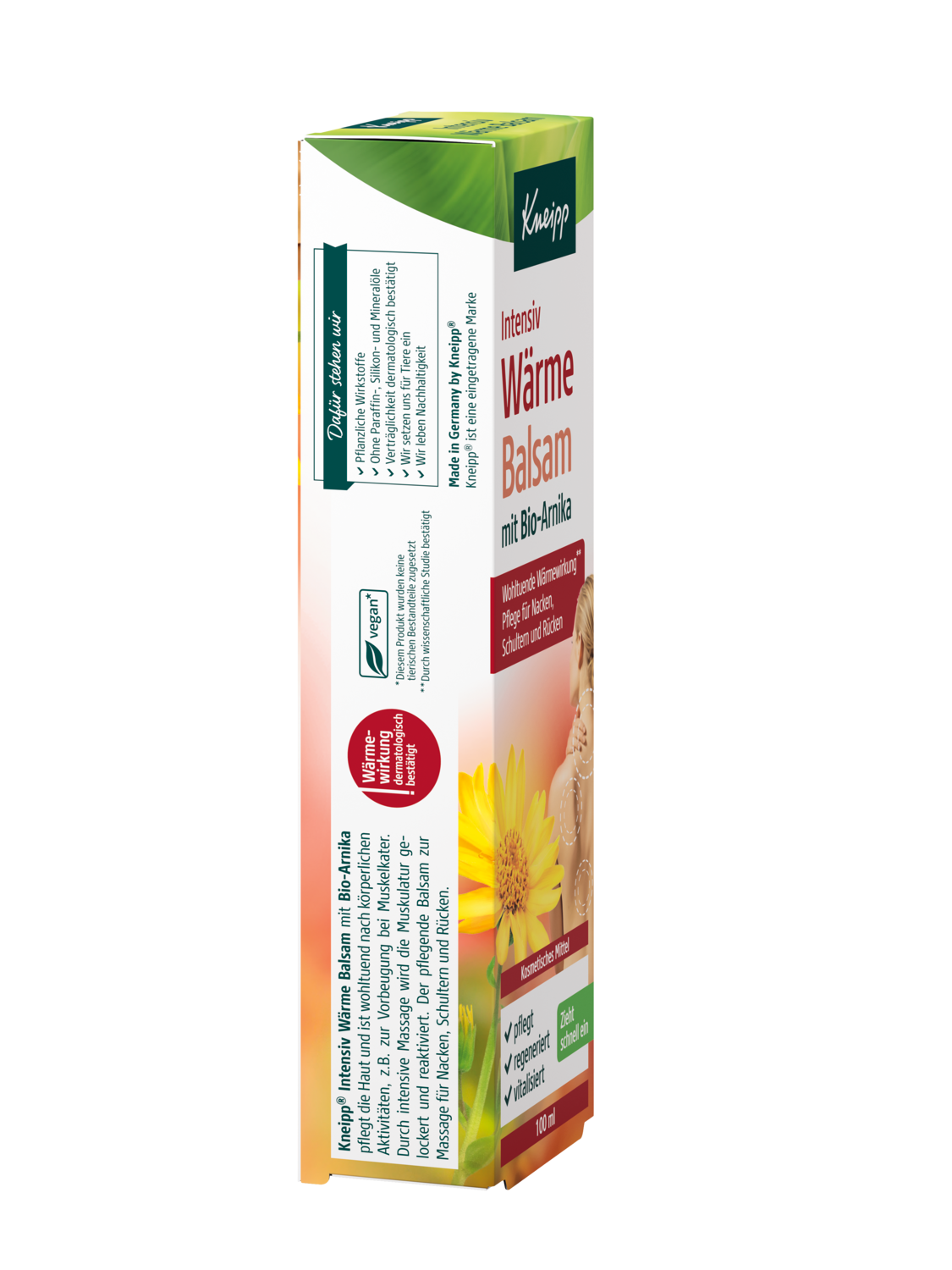 W&auml;rmebalsam mit Arnika - Rechte Ansicht