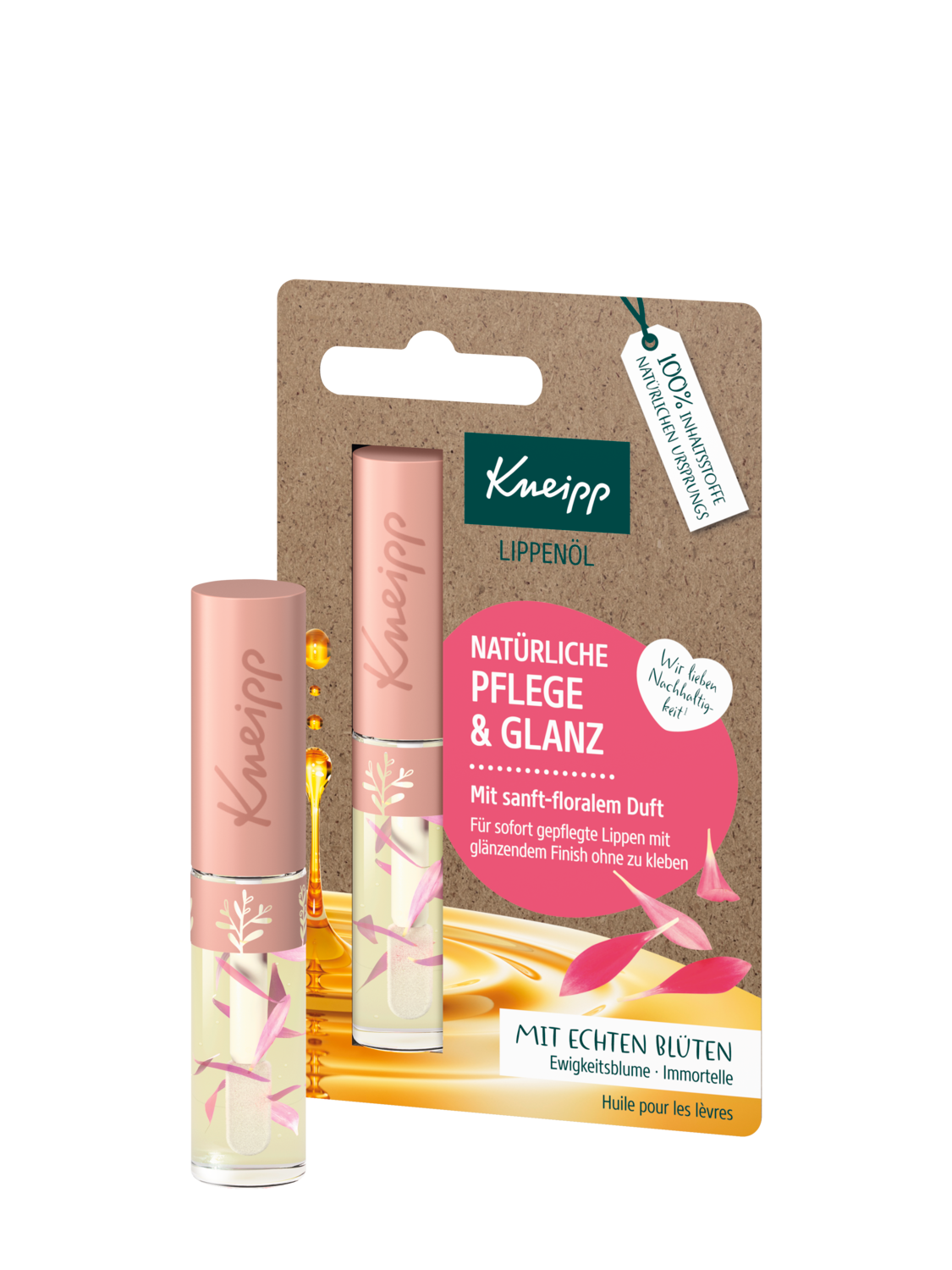 Lippen&ouml;l Ewigkeitsblume - Vorderansicht