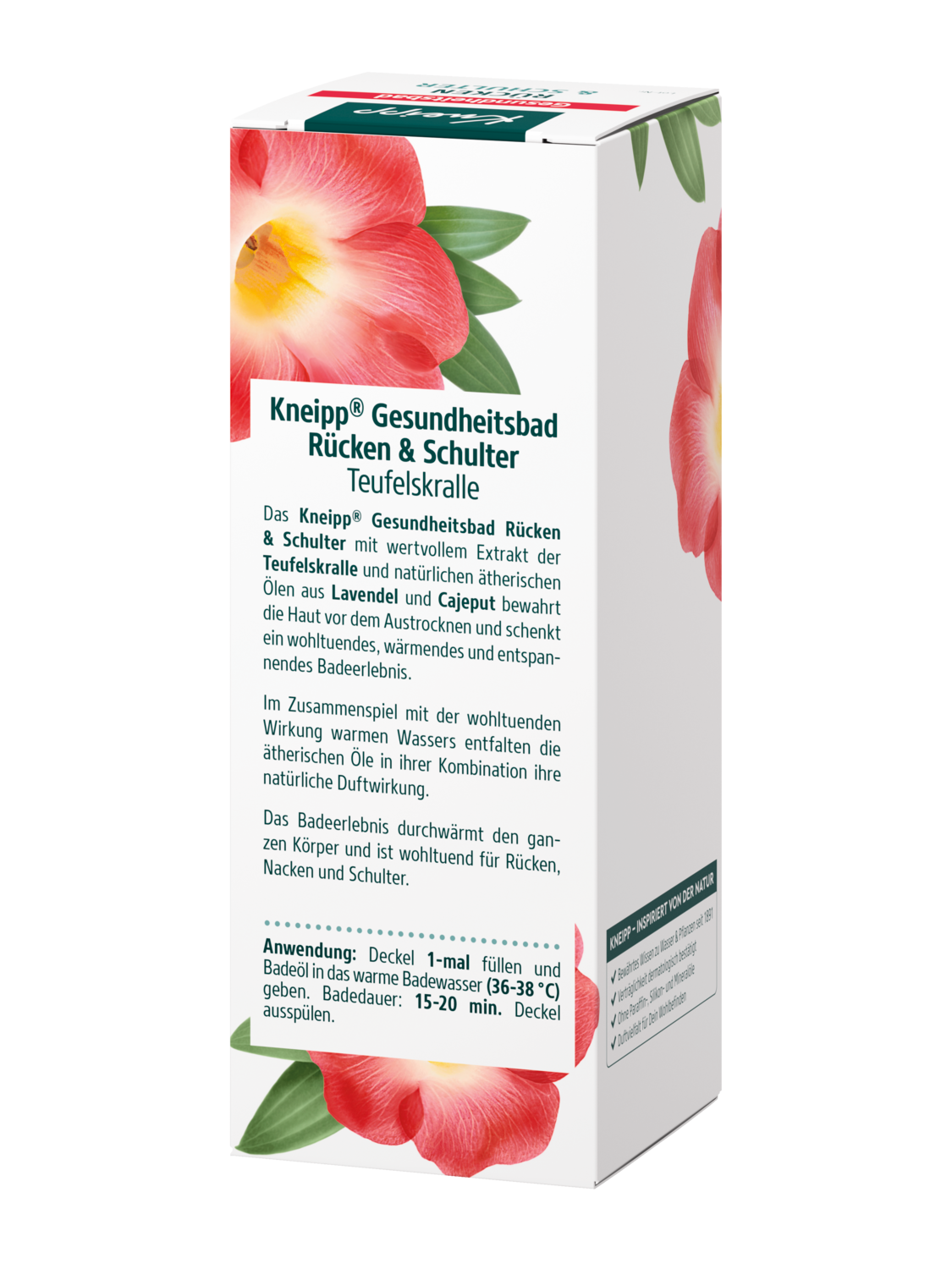 Gesundheitsbad R&uuml;cken & Schulter - R&uuml;ckansicht