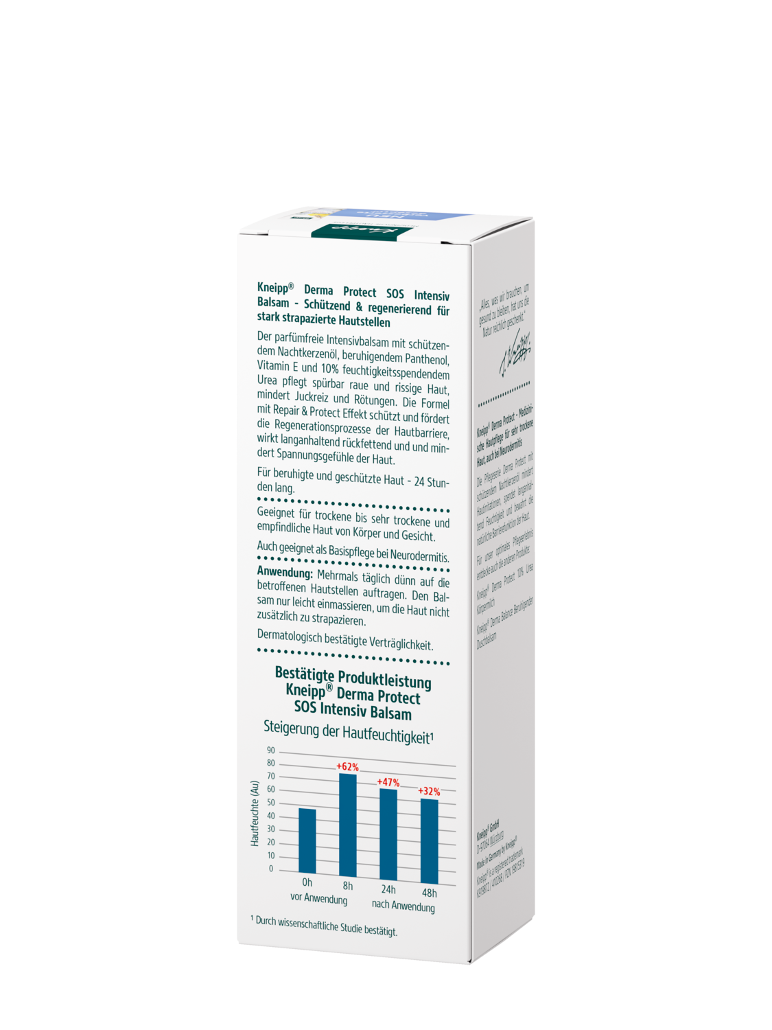 Kneipp Intensiv Balsam Derma Protect 75ML - R&uuml;ckansicht