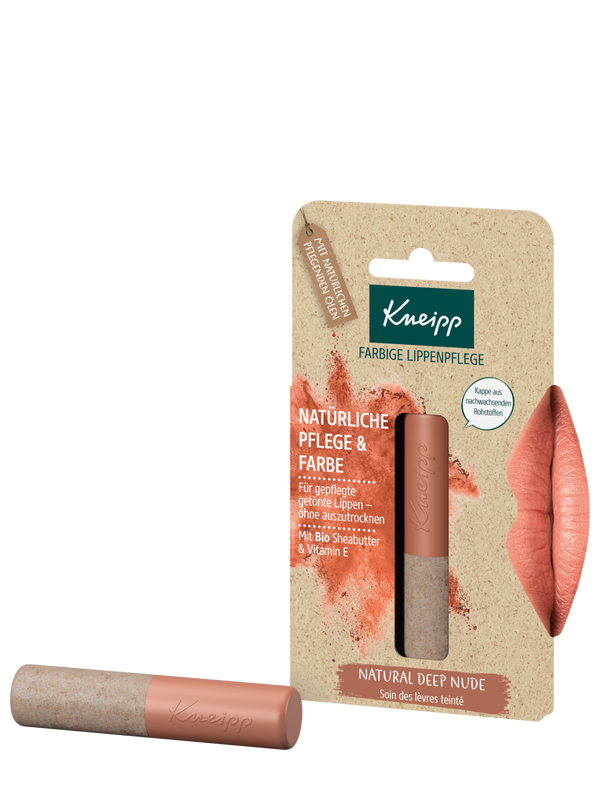 Farbige Lippenpflege Natural Deep Nude