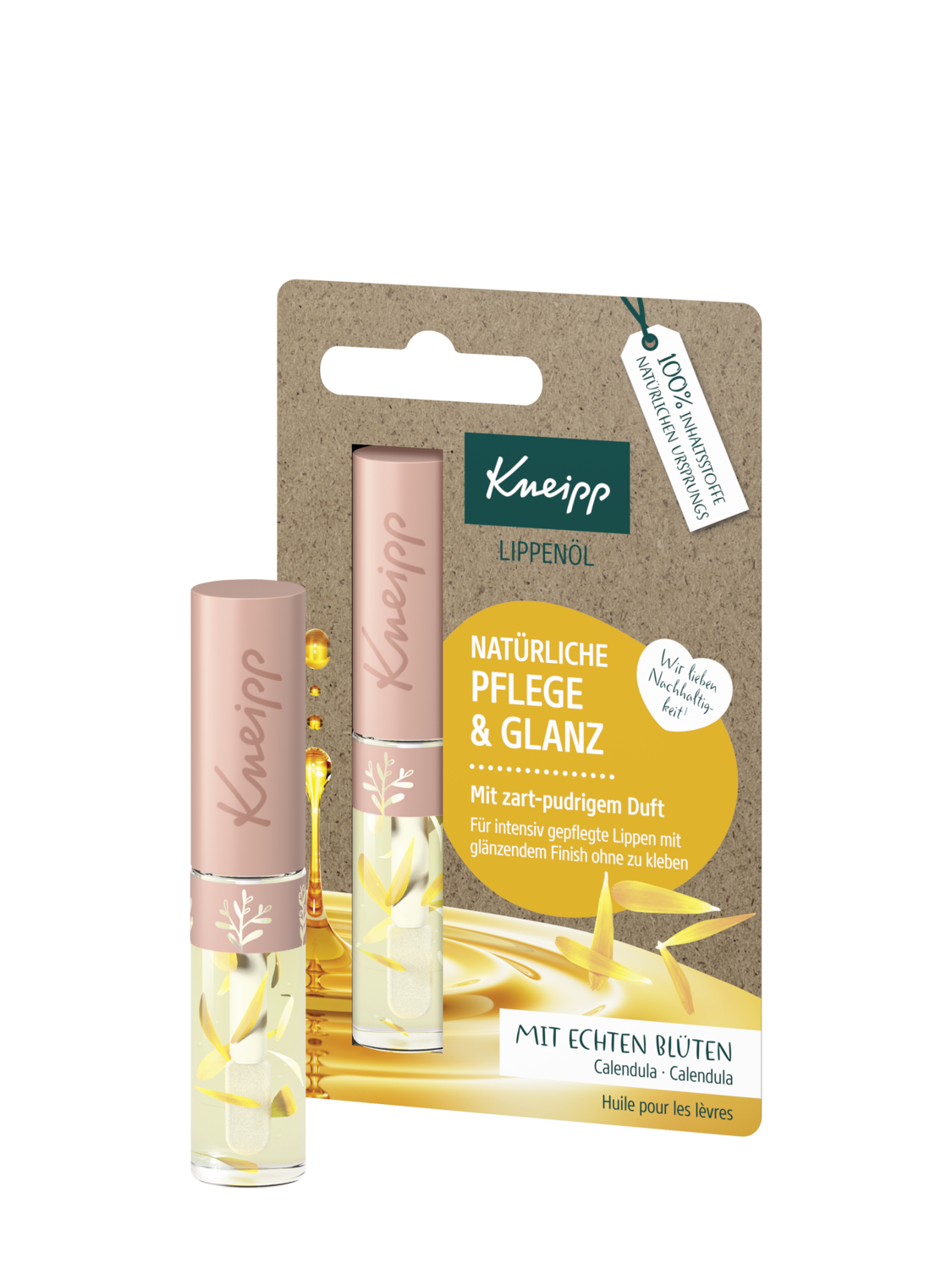 Lippen&ouml;l Calendula - Vorderansicht