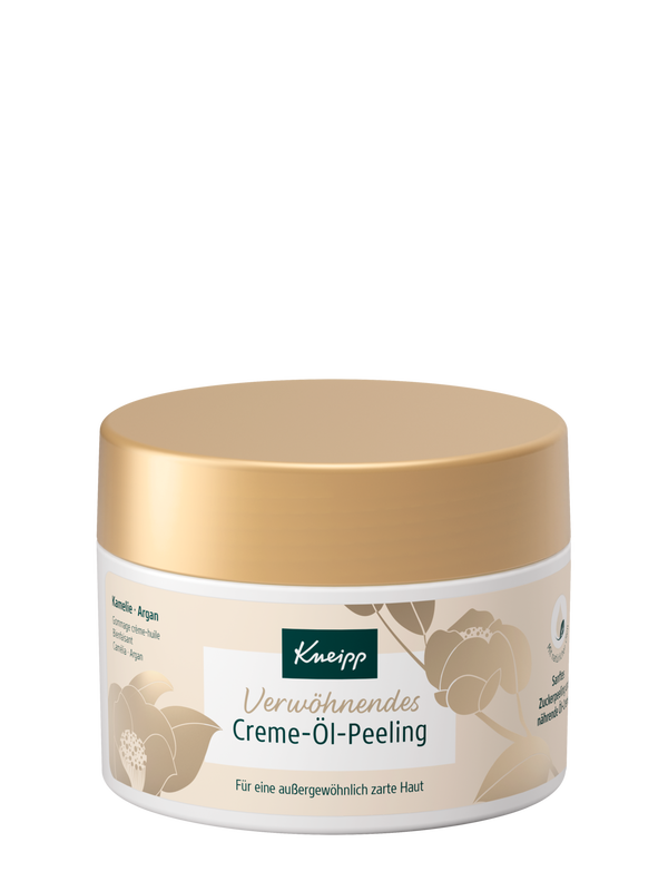 Verwöhnendes Creme-Öl-Peeling