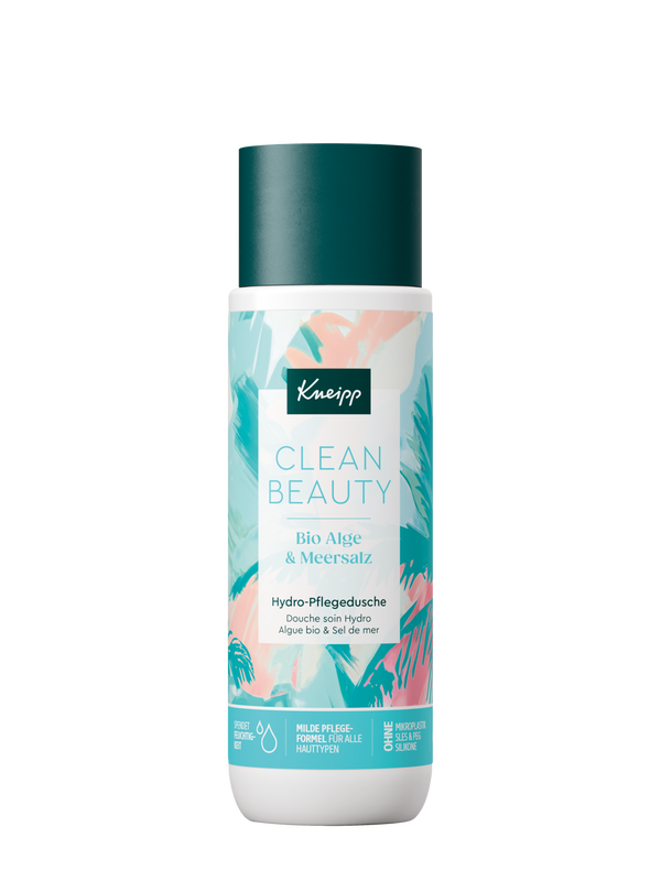 Clean Beauty Hydro Pflegedusche Bio Alge & Meersalz
