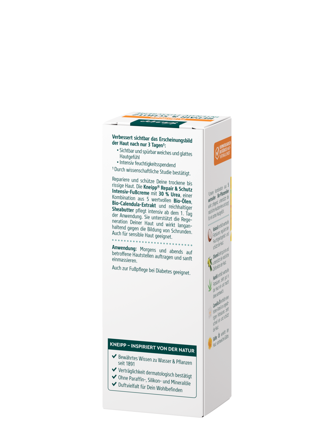 Repair & Schutz Intensiv Fu&szlig;creme - R&uuml;ckansicht