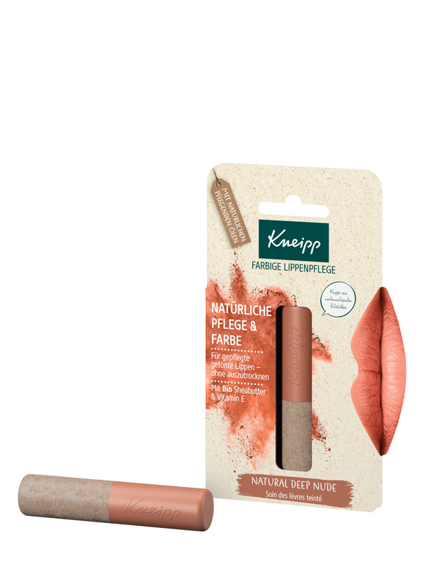 Farbige Lippenpflege Natural Deep Nude
