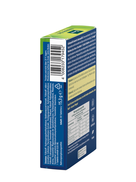 Melatonin plus - besser einschlafen - Linke Ansicht