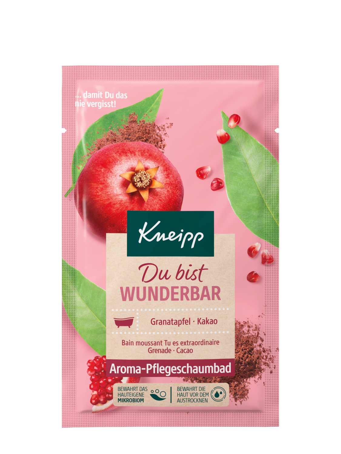 Aroma-Pflegeschaumbad Du bist wunderbar - Vorderansicht